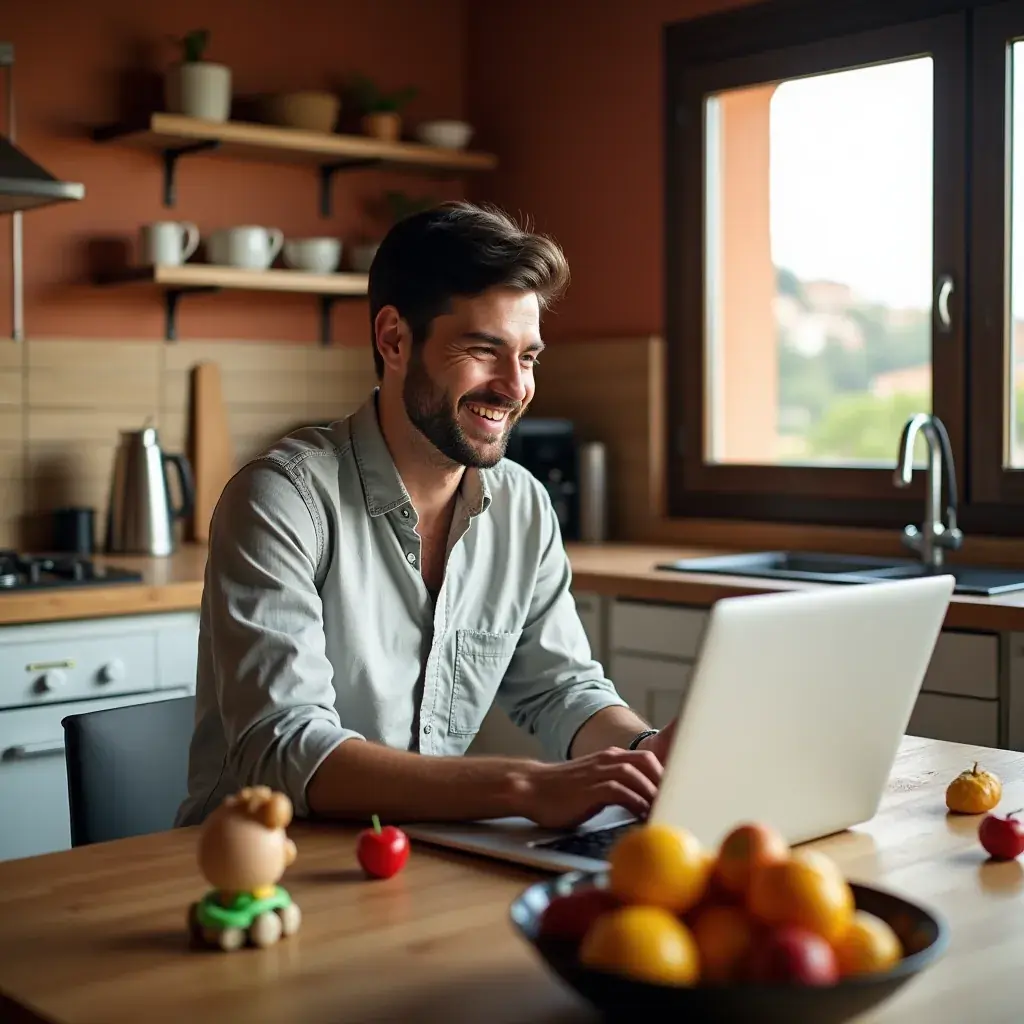 Modern office environment